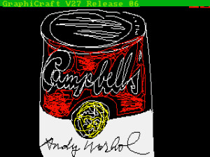 Andy Warhol, Campbell’s, 1985, ©The Andy Warhol Foundation for the Visuals Arts, Inc.