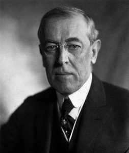US-Präsident Woodrow Wilson
